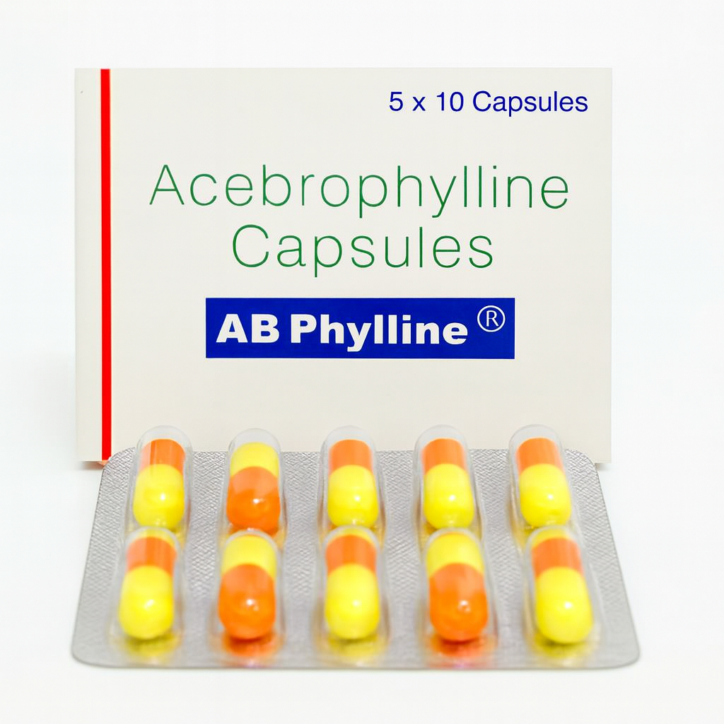 Ab Phylline 100mg Capsules