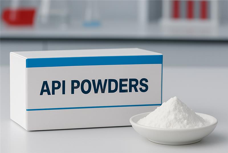 Pharmaceutical-grade API powder from Pushti Care Exim, ensuring purity and consistency